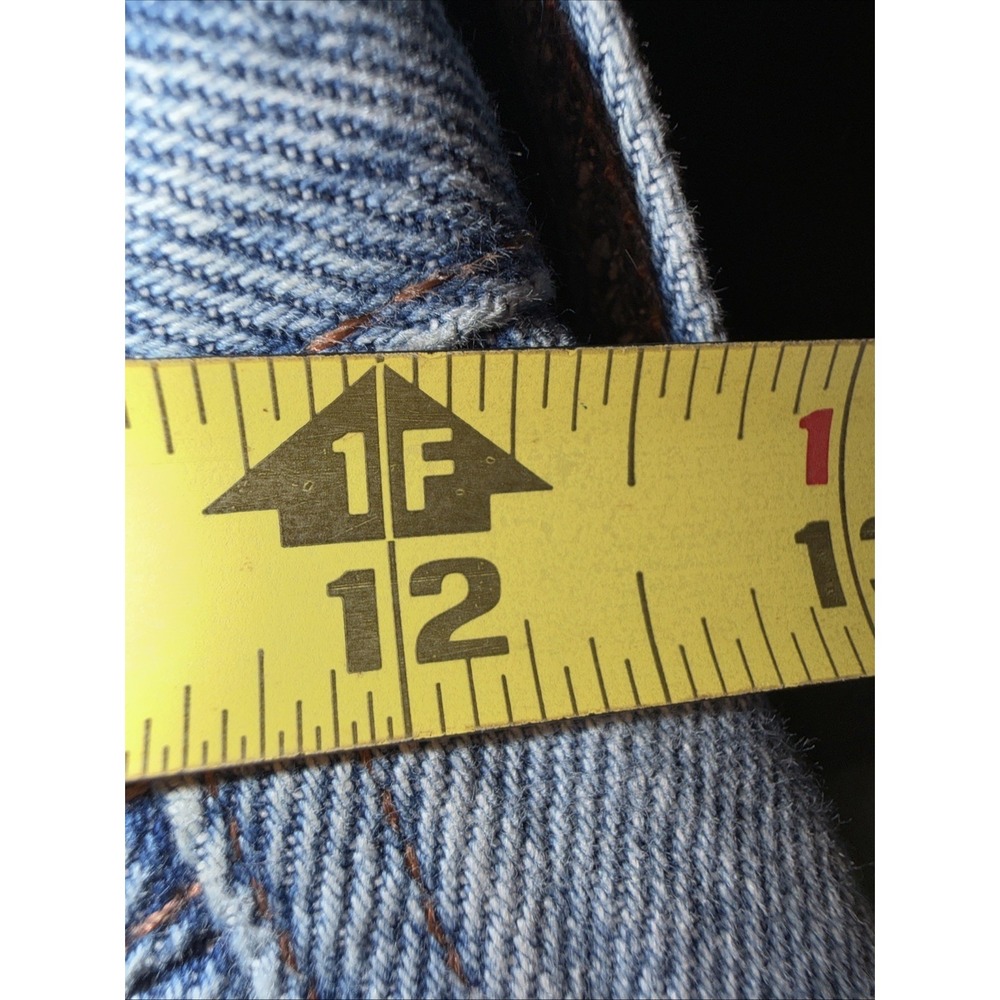 Rocky Mountain Jeans Women's Size 25/1 Blue High Rise Western VTG Bling D Ring - Picture 10 of 11